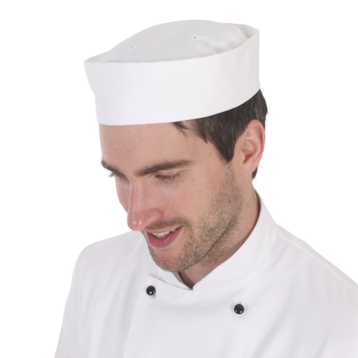 Dennys White Skull Cap