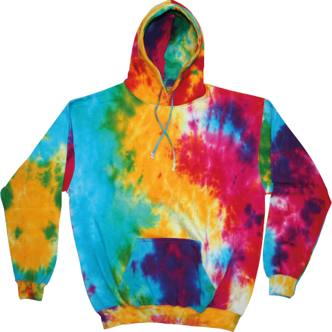 Colortone Rainbow Tie Dye Hoodie