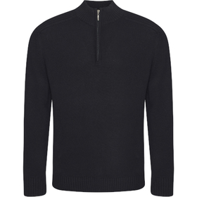AWDis Ecologie Wakhan 1/4 Regen Zip Knit Sweater