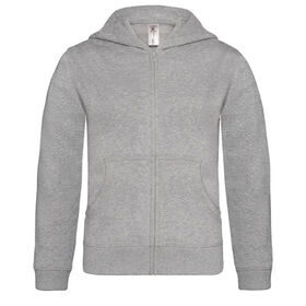 B&C Youth Hooded Full Zip Sweatshirt