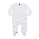 Babybugz Baby Organic Sleepsuit With Scratch Mitts