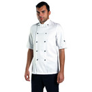 Dennys Lightweight Short Sleeve Chefs Jacket