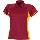 Finden & Hales Ladies Performance Piped Polo Shirt