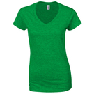 Gildan SoftStyle Ladies V Neck T-Shirt