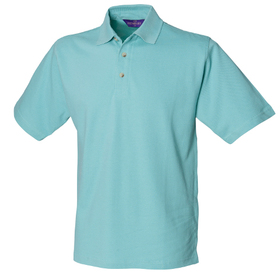 Henbury Classic Heavy Cotton Pique Polo Shirt