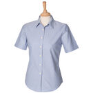 Henbury Ladies Short Sleeve Classic Oxford Shirt