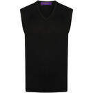 Henbury Sleeveless V-Neck Jumper