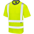 Leo Workwear Hi Vis Newport Comfort EcoViz PB T-Shirt