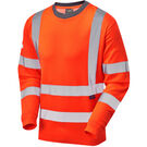 Leo Workwear Hi Vis RIVERTON Comfort EcoViz PB Sleeved T-Shirt