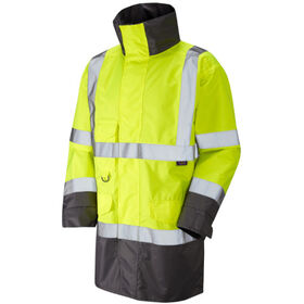 Leo Workwear Hi Vis Torridge Breathable Lightweight Anorak