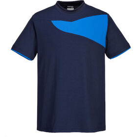 Portwest PW2 Contrast Short Sleeved T-Shirt