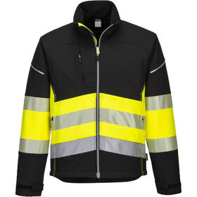 Portwest PW3 Hi Vis Class 1 Softshell Jacket